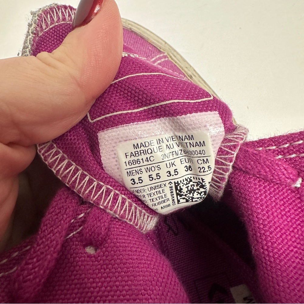 Converse Chuck 70 Renew High Top Sneakers in Cactus Flower Womens Size 5.5 - Picture 13 of 13